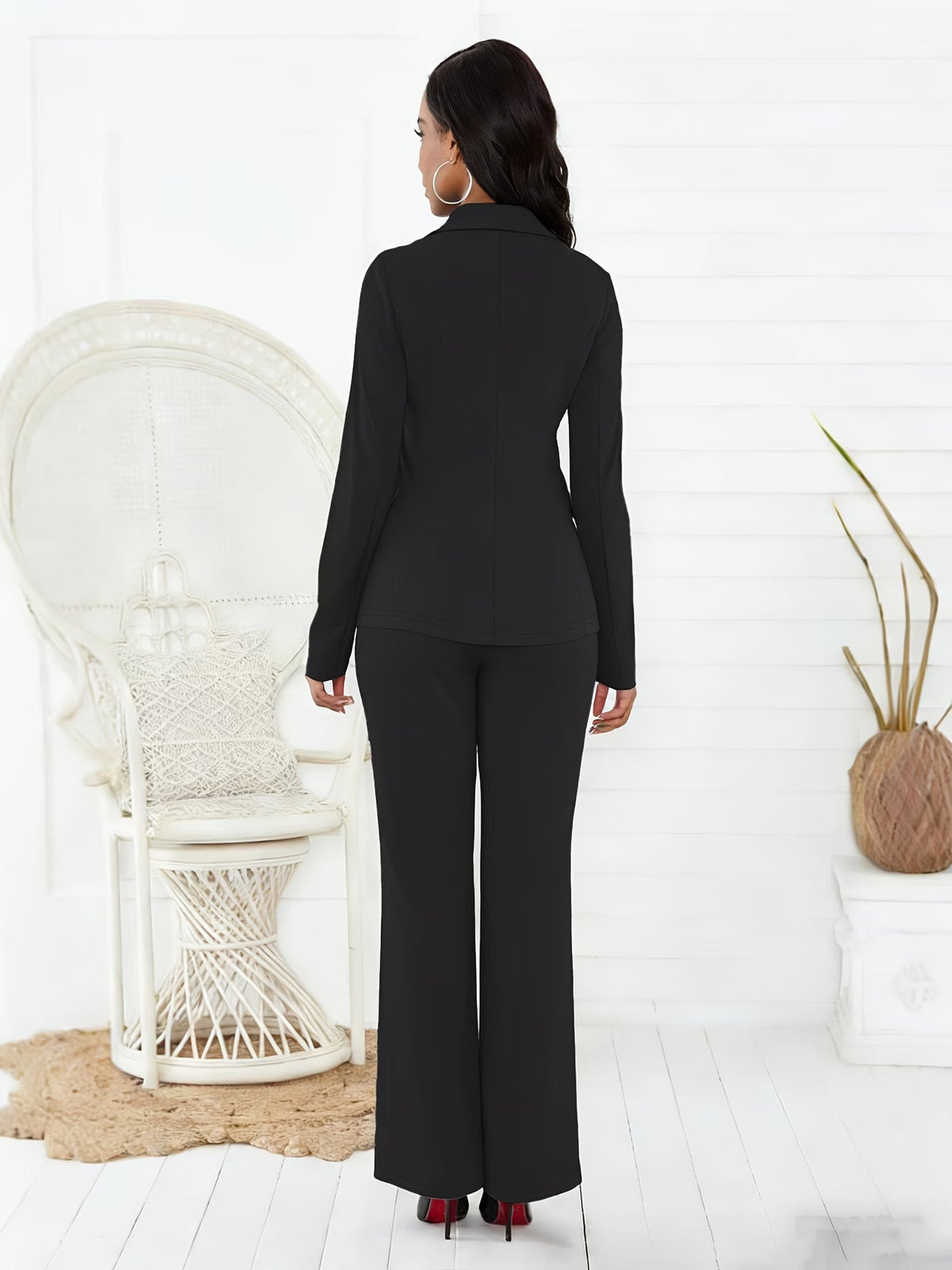 DAYSNew Elite Double-Breasted Suit Co-Ord Set