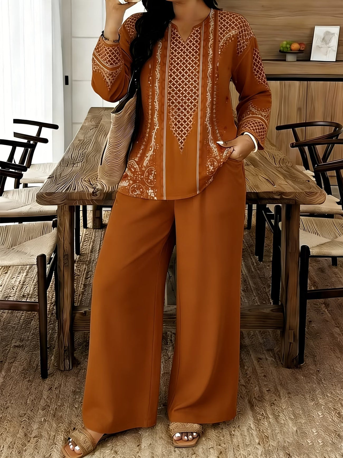 Long-sleeve and Long-pants 2pcs Set, a Suit, New Spring and Summer Style