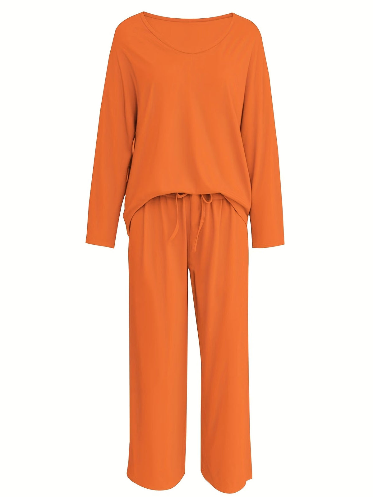 Luxury Directional Wide-Leg Co-Ord Set