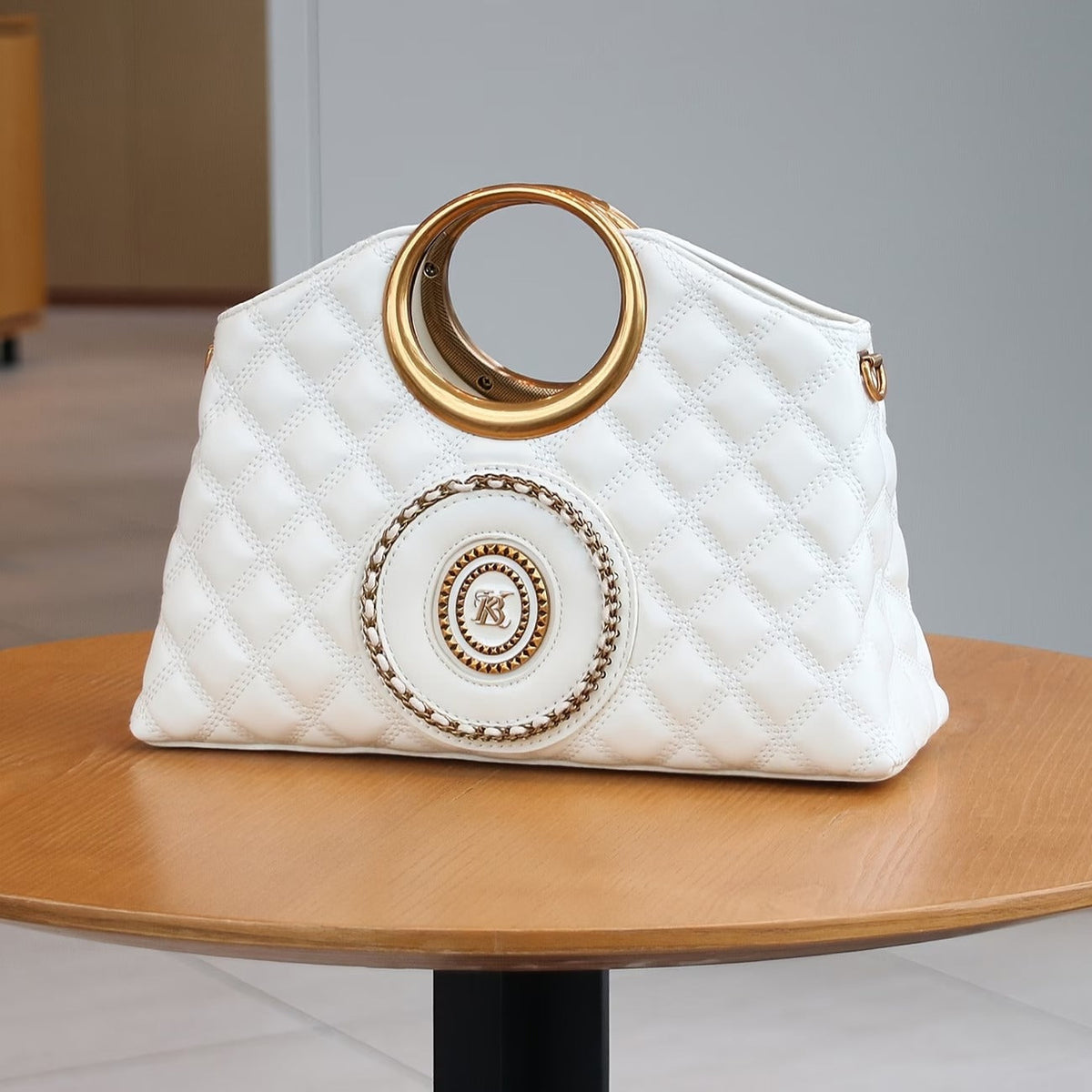 Elara Quilted Crossbody Bag