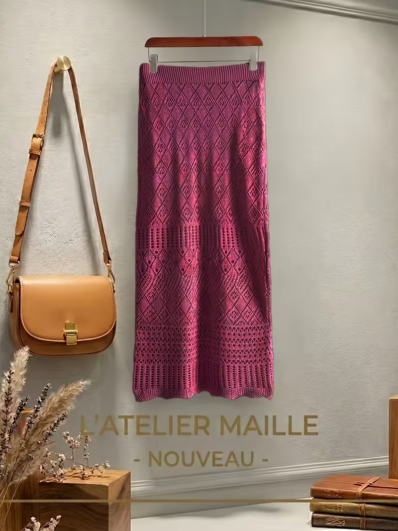 French Chic Hollow Out 2pcs Set
