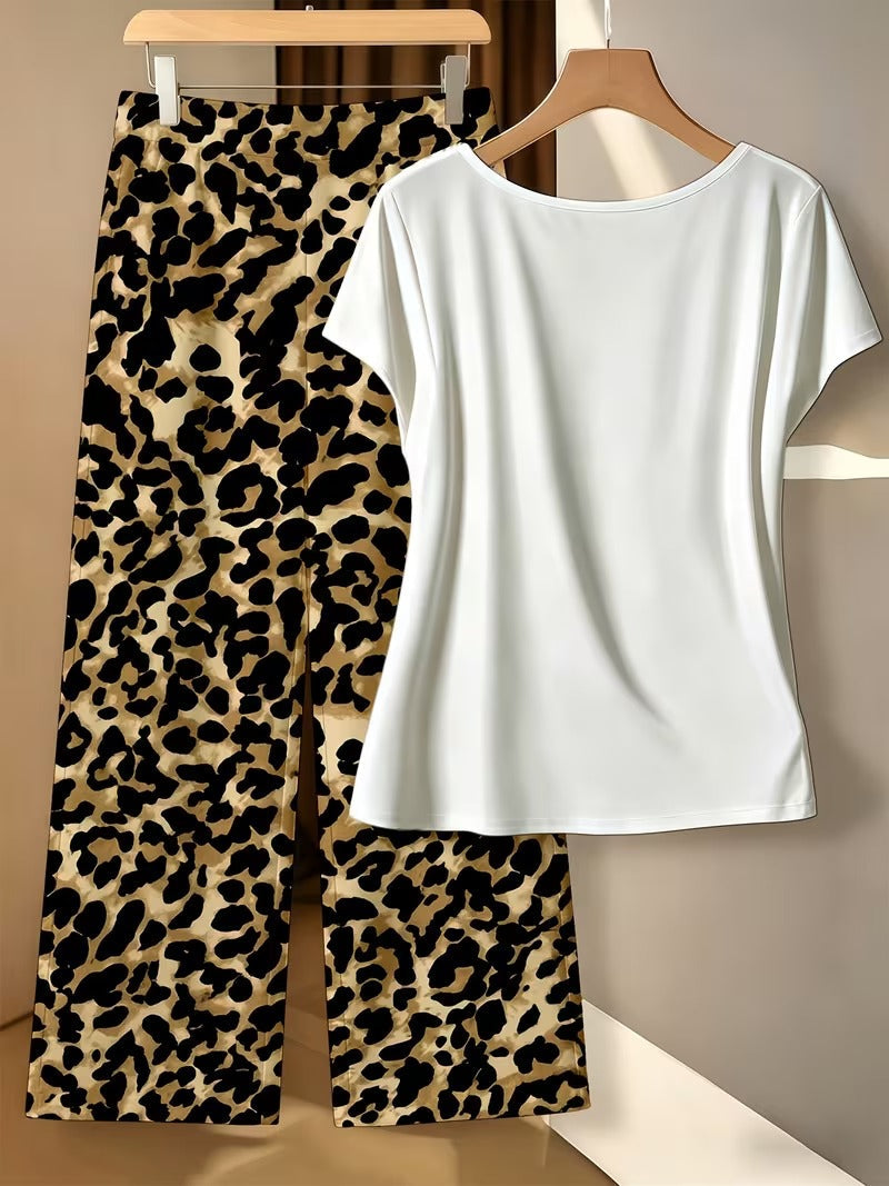 Leopard Charm Co-Ord Set