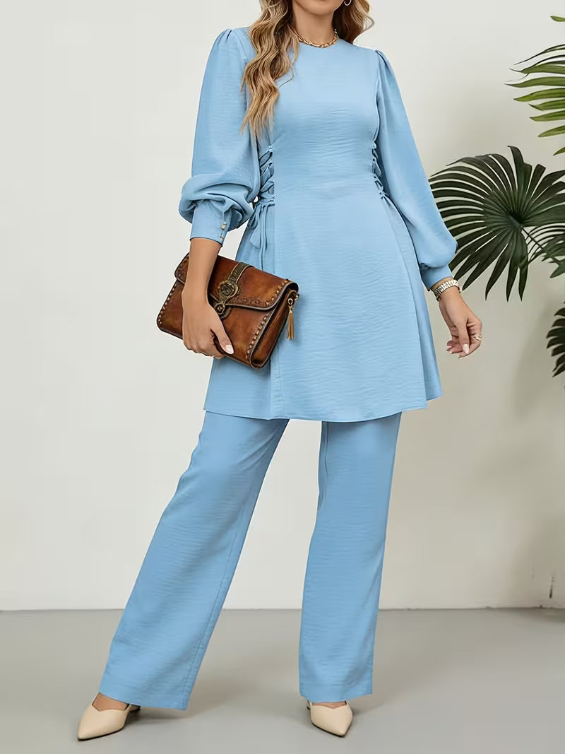 Middle Eastern Arabian 2pcs Abaya Set