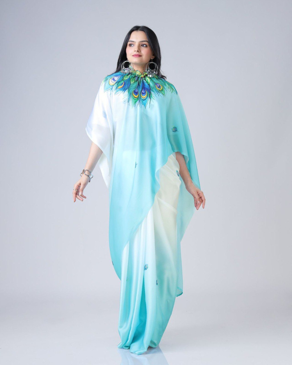 Designer New Launch – Freehand Saree with Handsfree Mandala Innovation