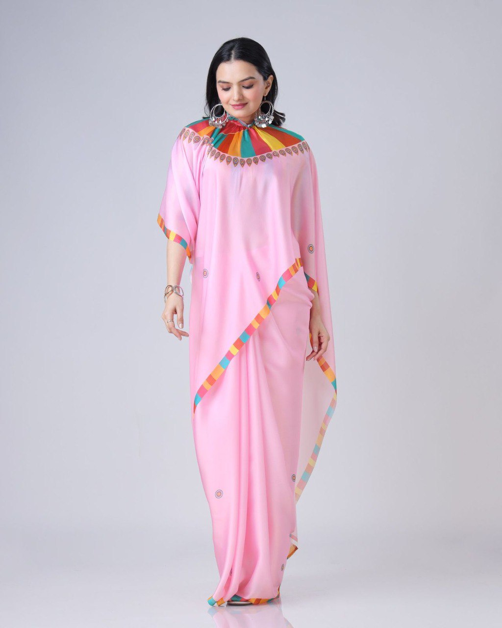 Designer New Launch – Freehand Saree with Handsfree Mandala Innovation