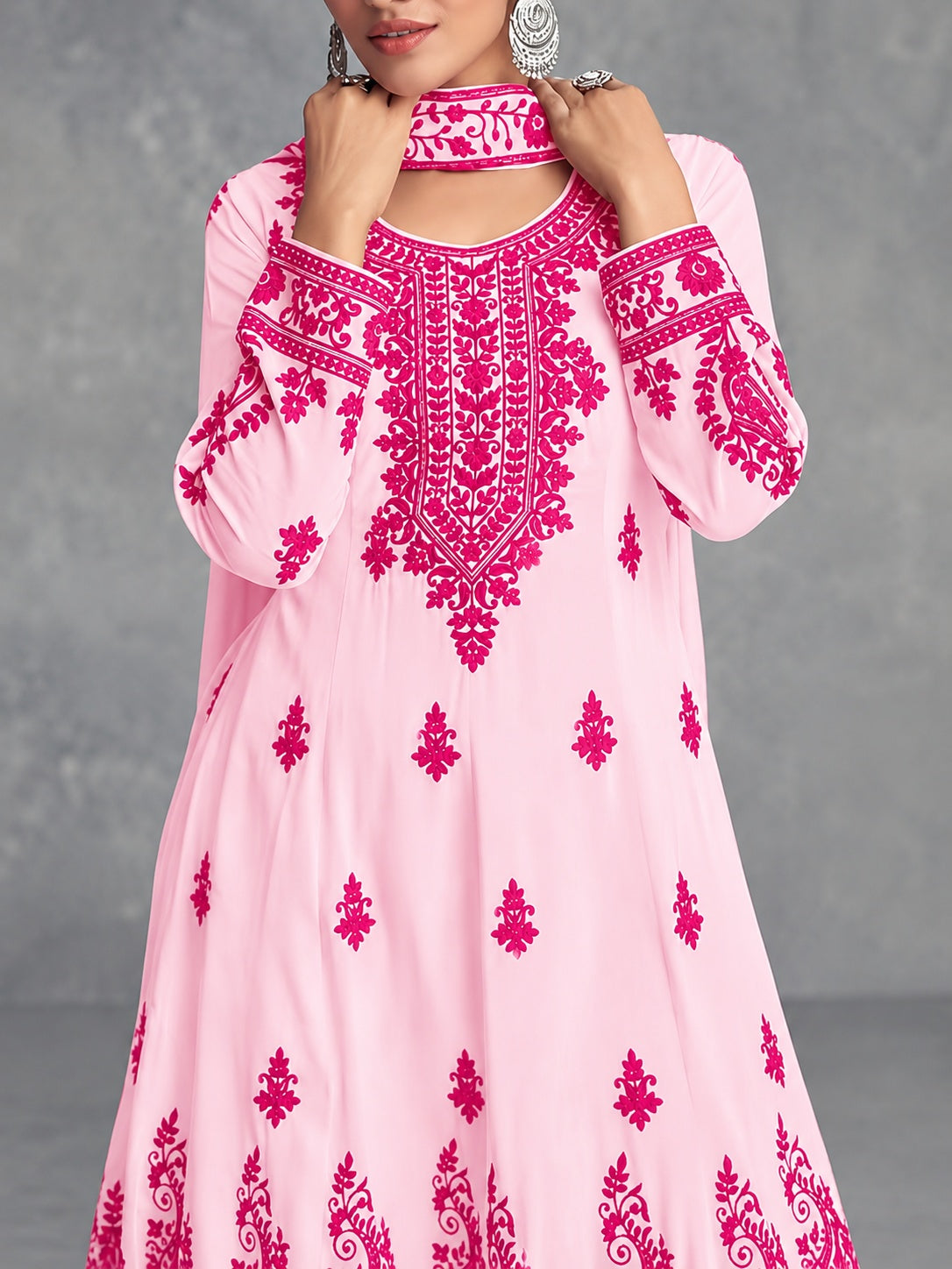 Floral Elegance Women's Matching Top & Pants Set