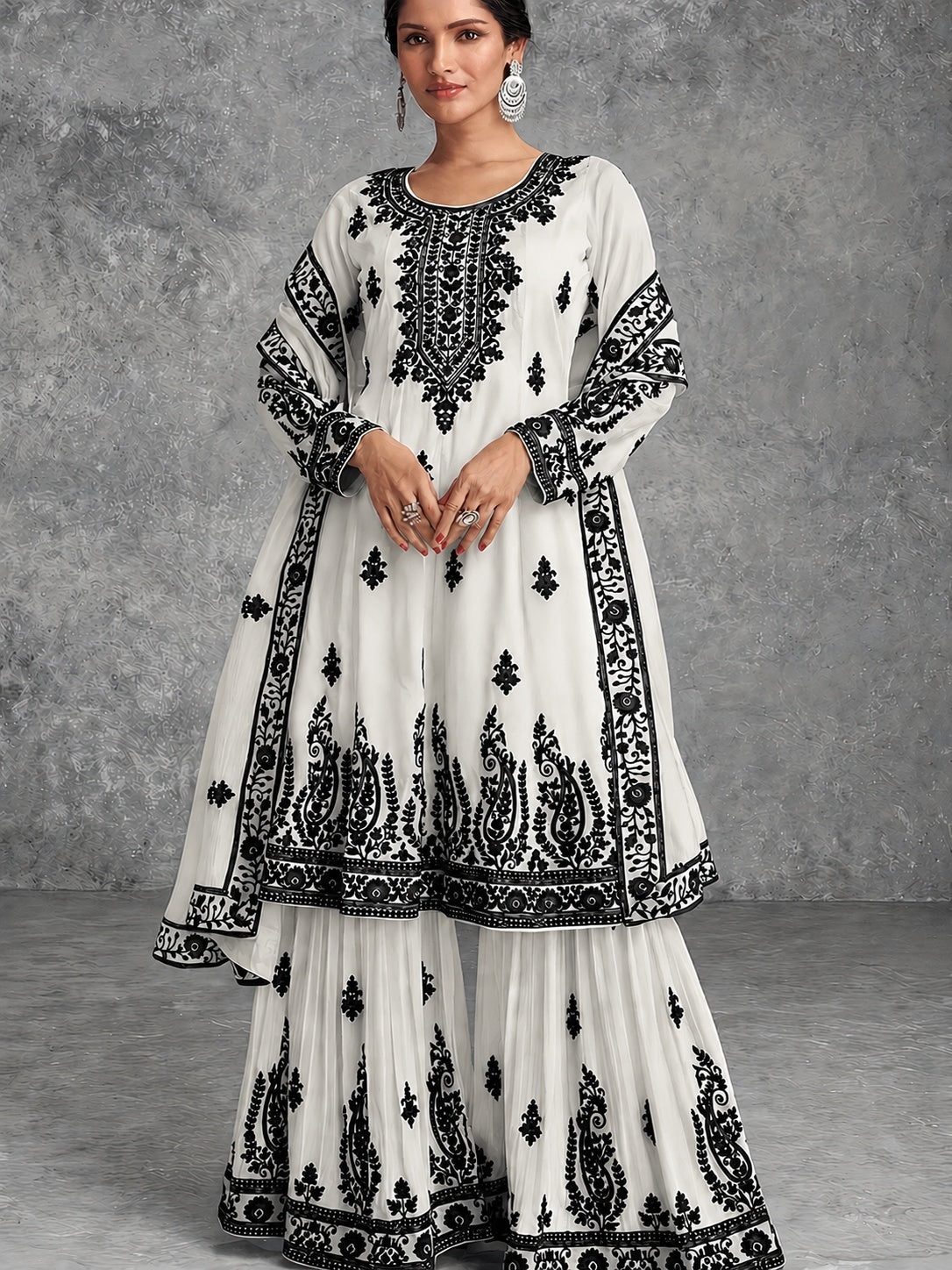 Floral Elegance Women's Matching Top & Pants Set
