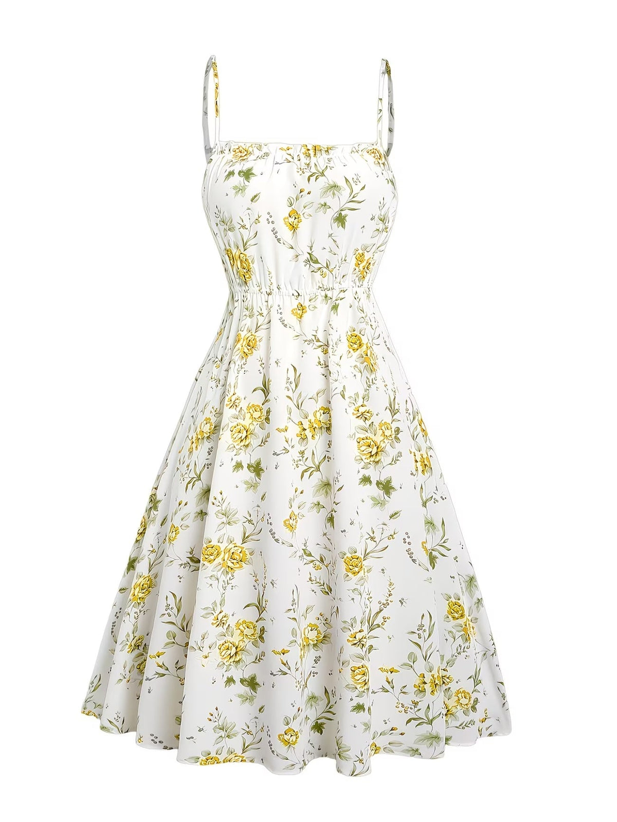 Women's Floral Halter Dress & Cardigan Set