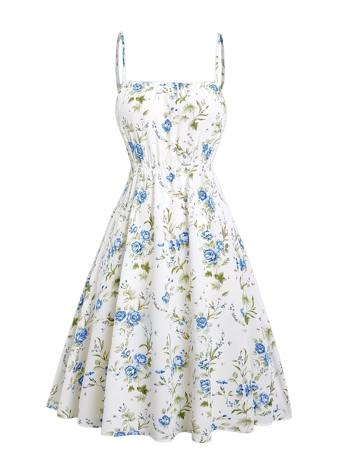 Women's Floral Halter Dress & Cardigan Set