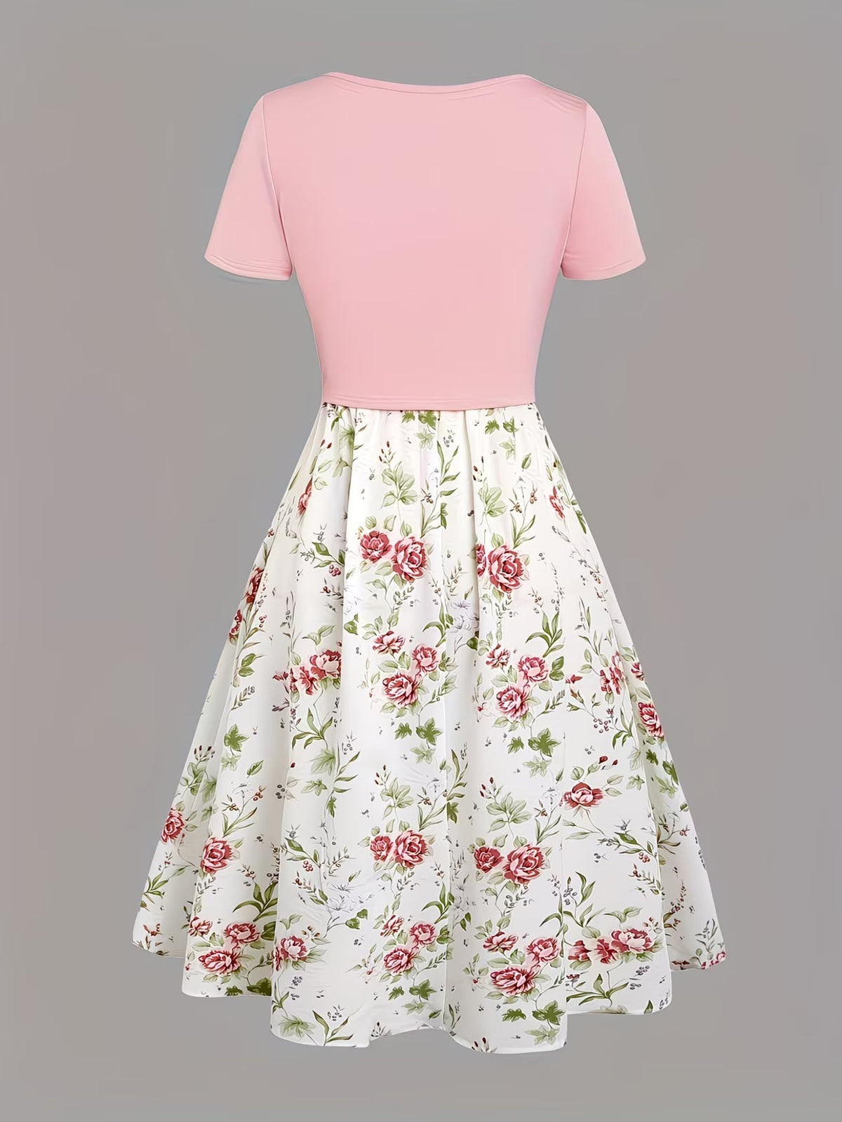 Women's Floral Halter Dress & Cardigan Set