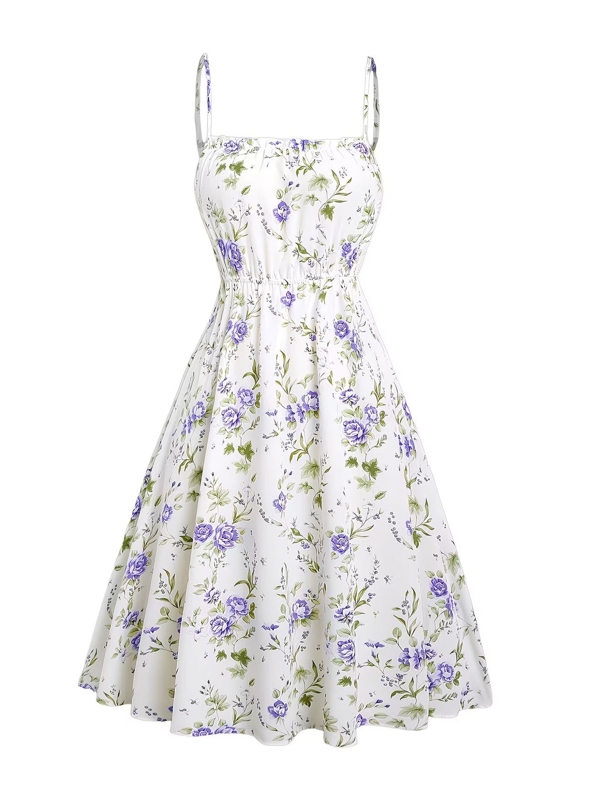 Women's Floral Halter Dress & Cardigan Set