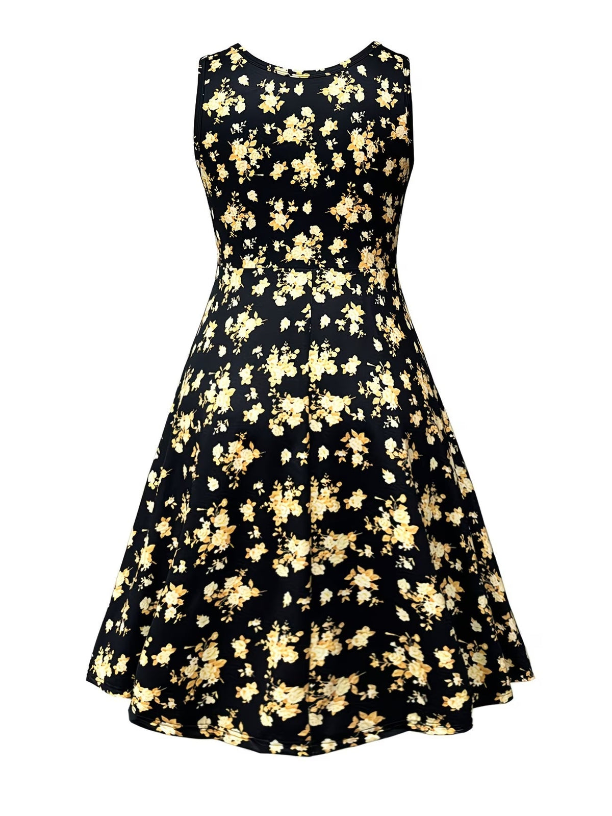 Women's Floral Halter Dress & Cardigan Set