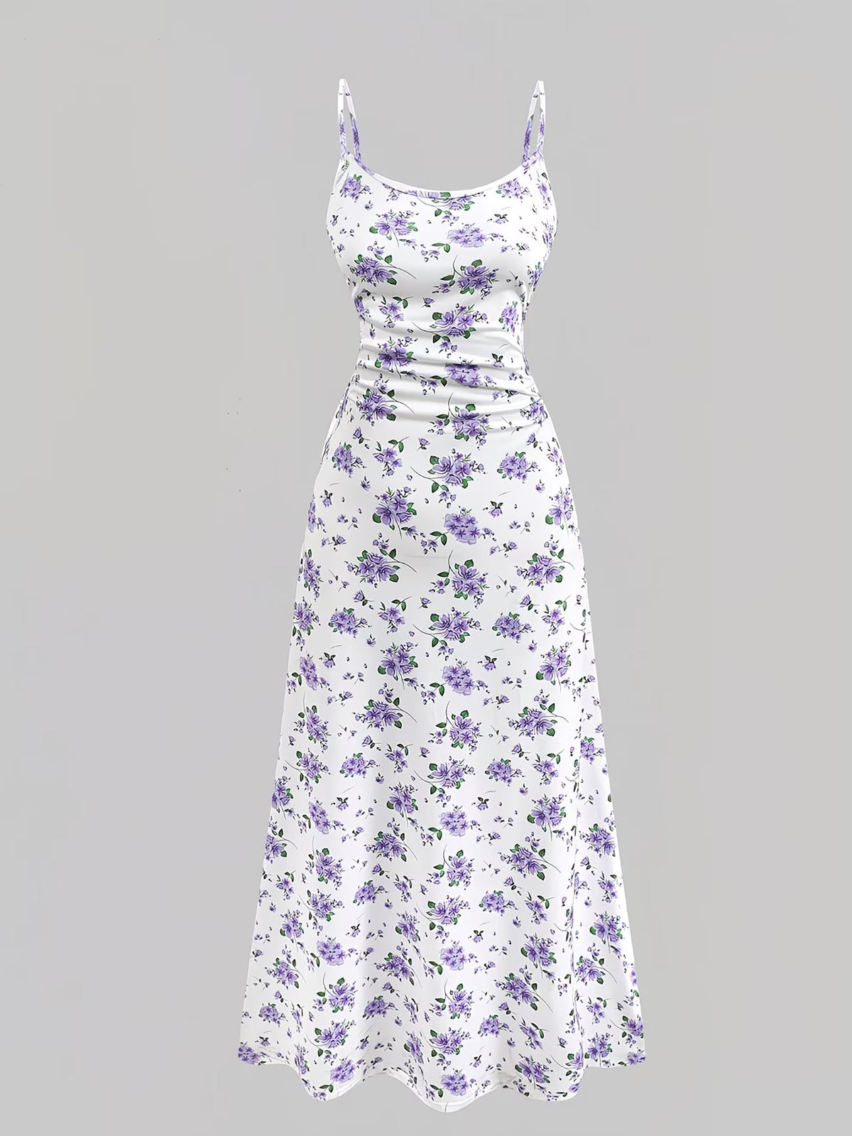 Women's Floral Halter Dress & Cardigan Set
