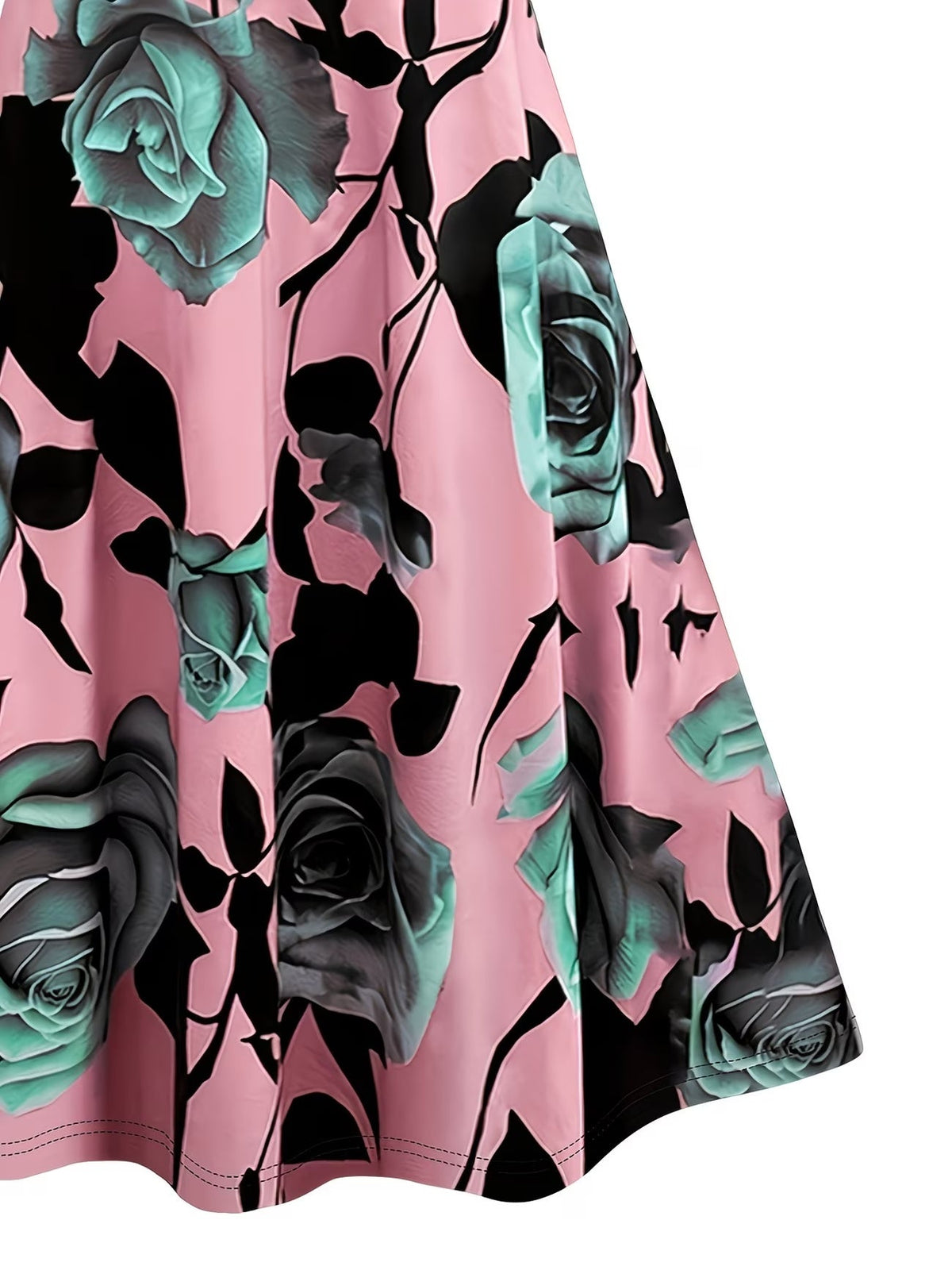 Women's Floral Halter Dress & Cardigan Set