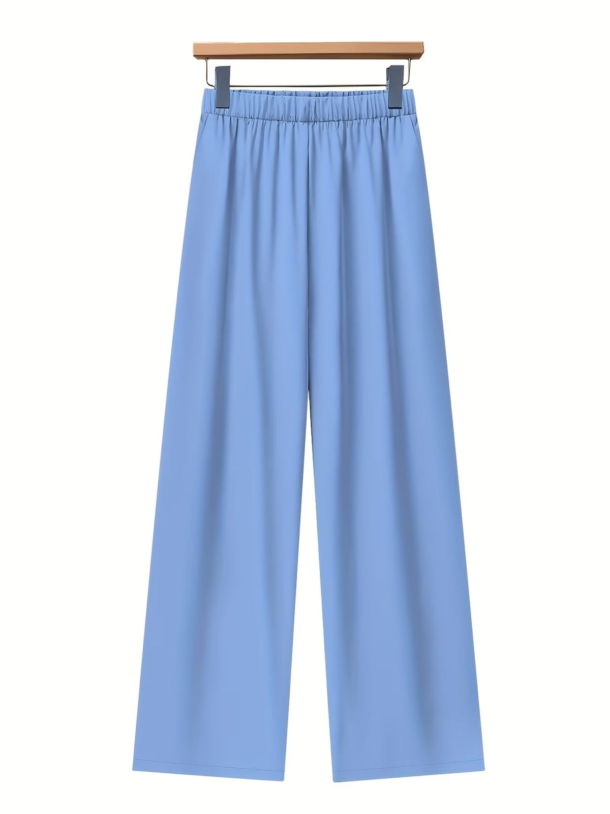 Women’s Floral Color-Block Blouse & Relaxed Trousers Co-Ord Set