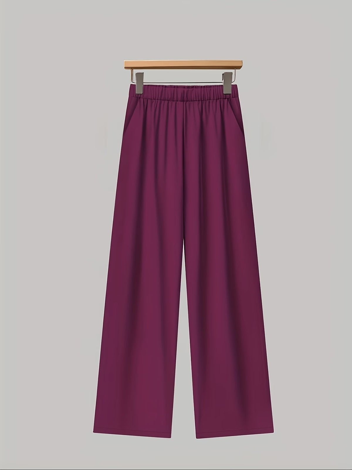 Women’s Floral Color-Block Blouse & Relaxed Trousers Co-Ord Set