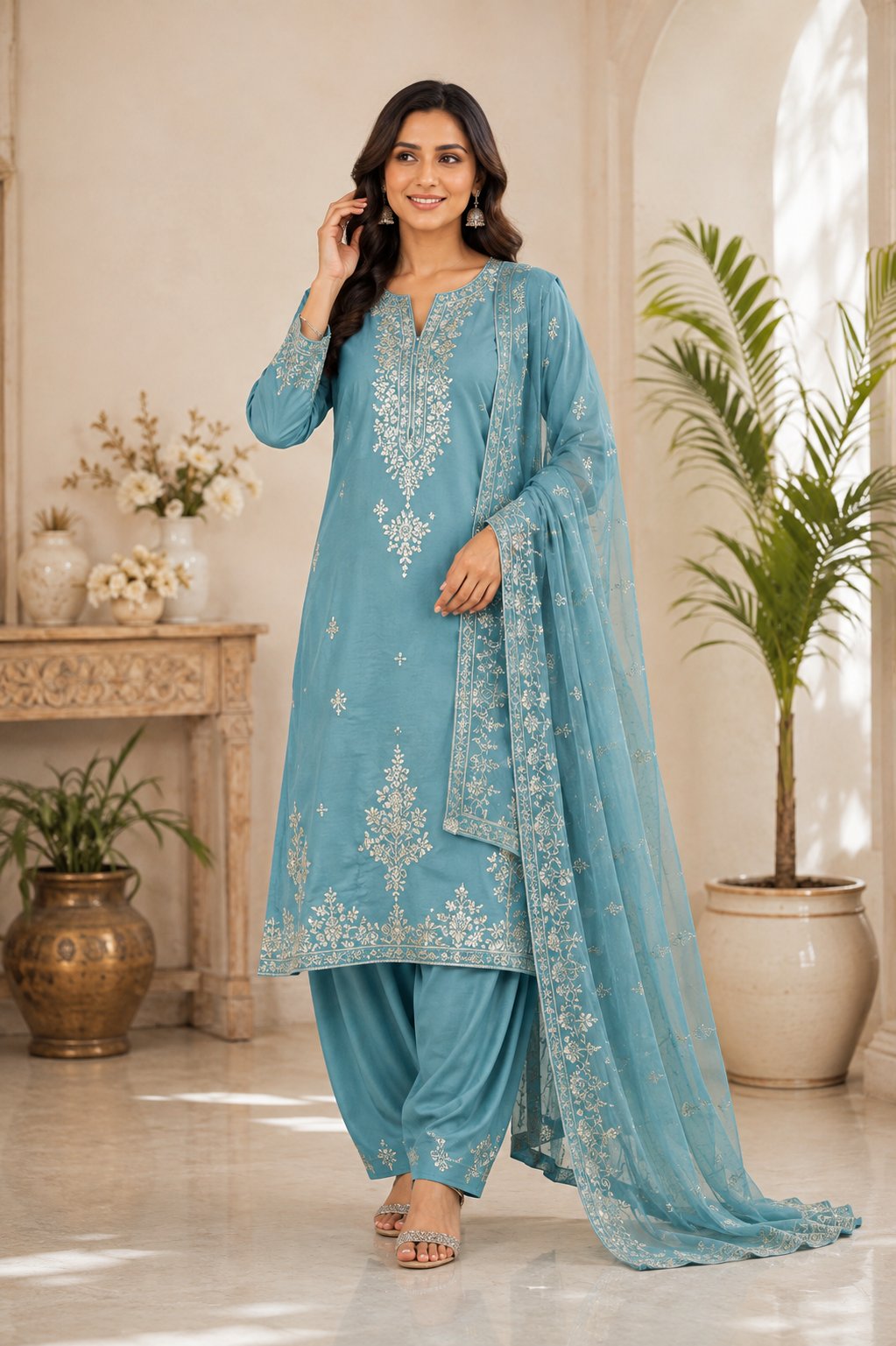 Meher Festive Elegance Salwar Suit Set