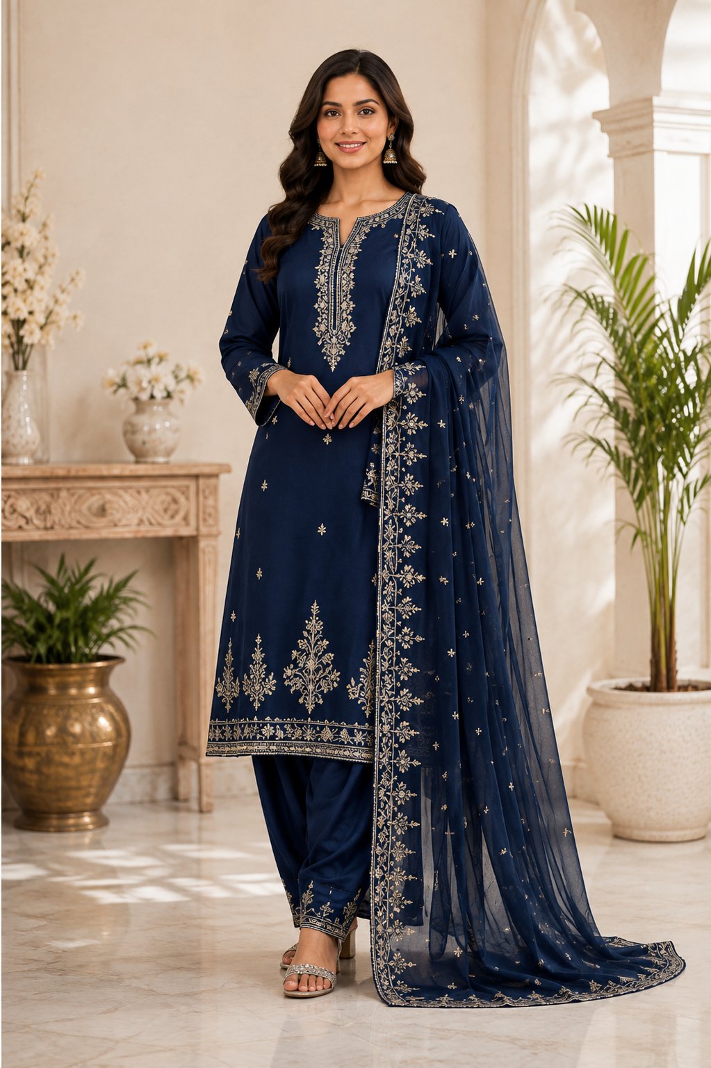 Meher Festive Elegance Salwar Suit Set