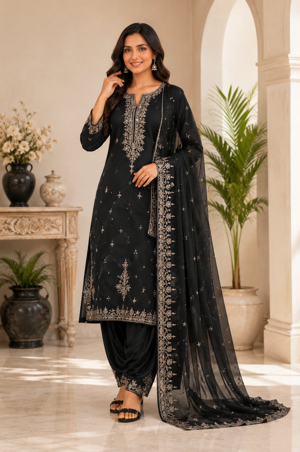 Meher Festive Elegance Salwar Suit Set