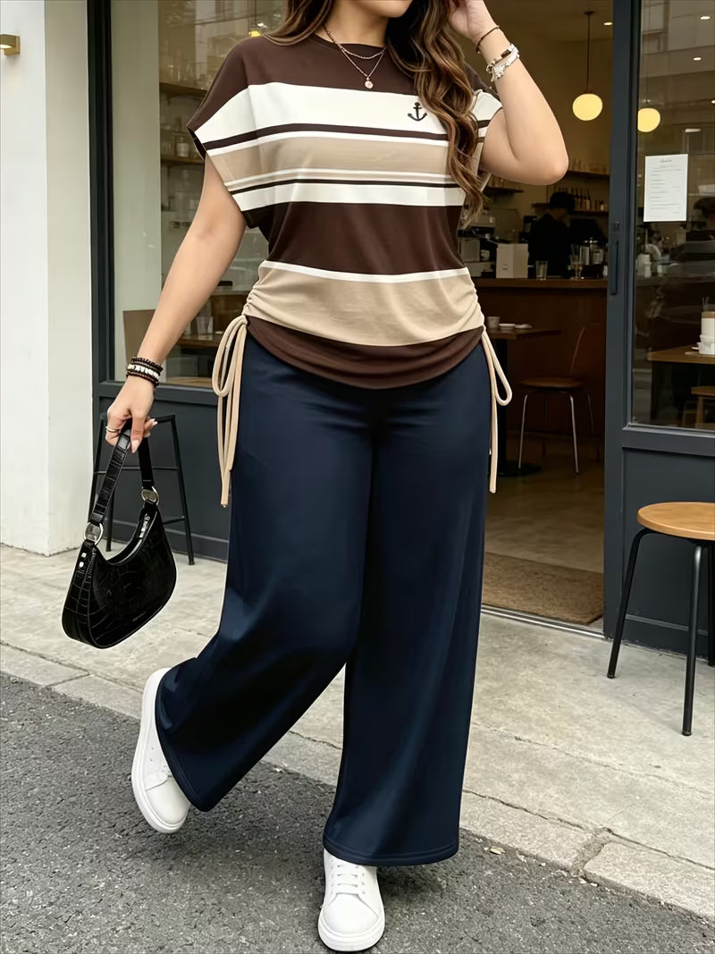 Coastal Stripe Co-Ord Set