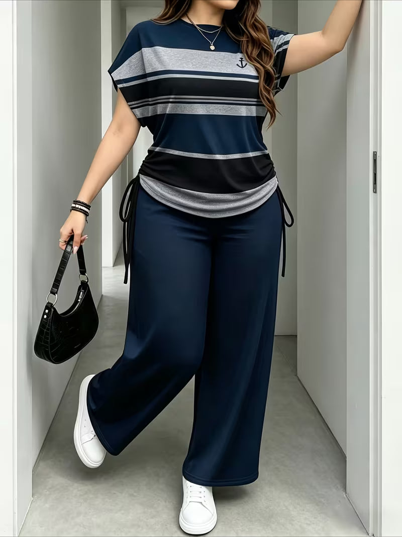Coastal Stripe Co-Ord Set