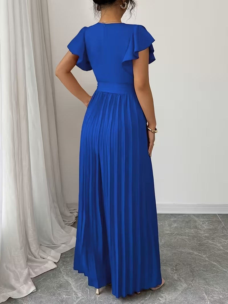 Scarlet Grace Pleated Jumpsuit