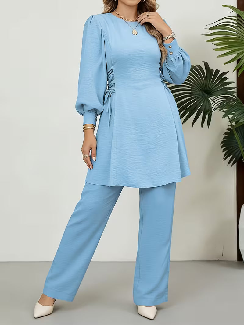 Middle Eastern Arabian 2pcs Abaya Set