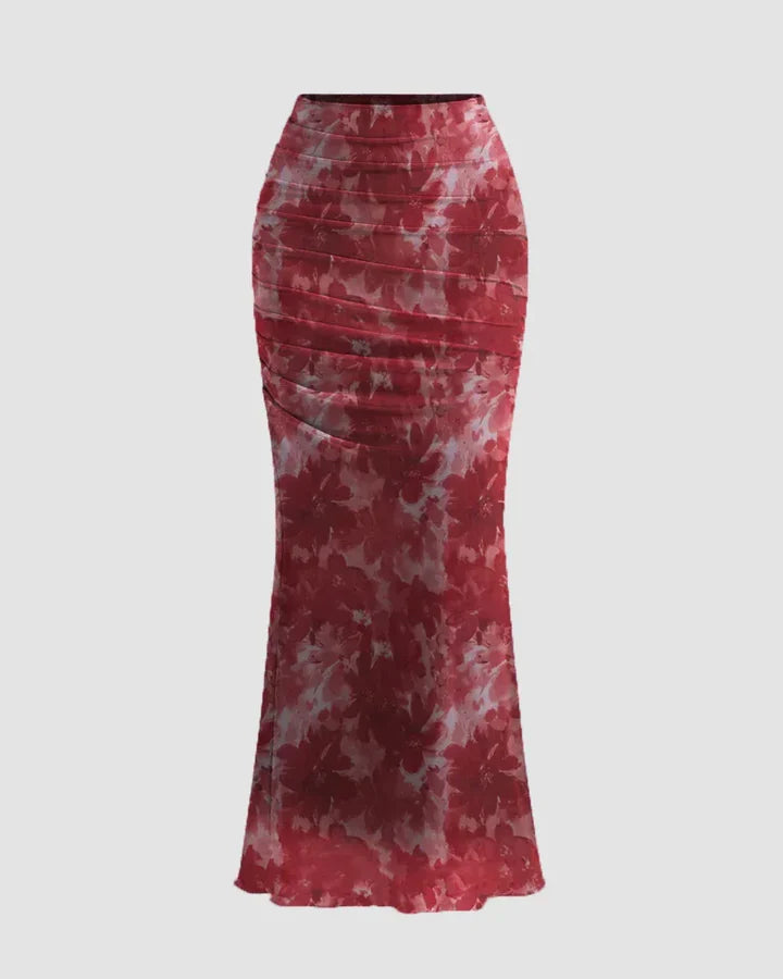 Elegant Draped Bodycon Co-Ord Set 💖