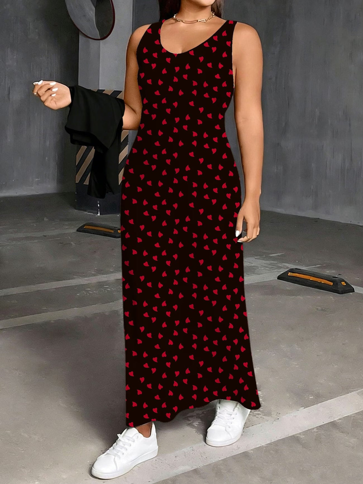 Chic Layered Stripe Dress Set