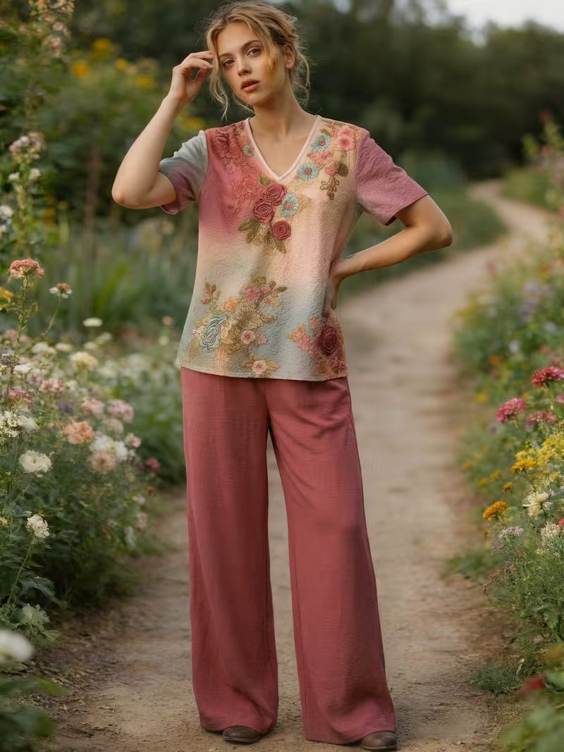 Boho Floral Vacation Set