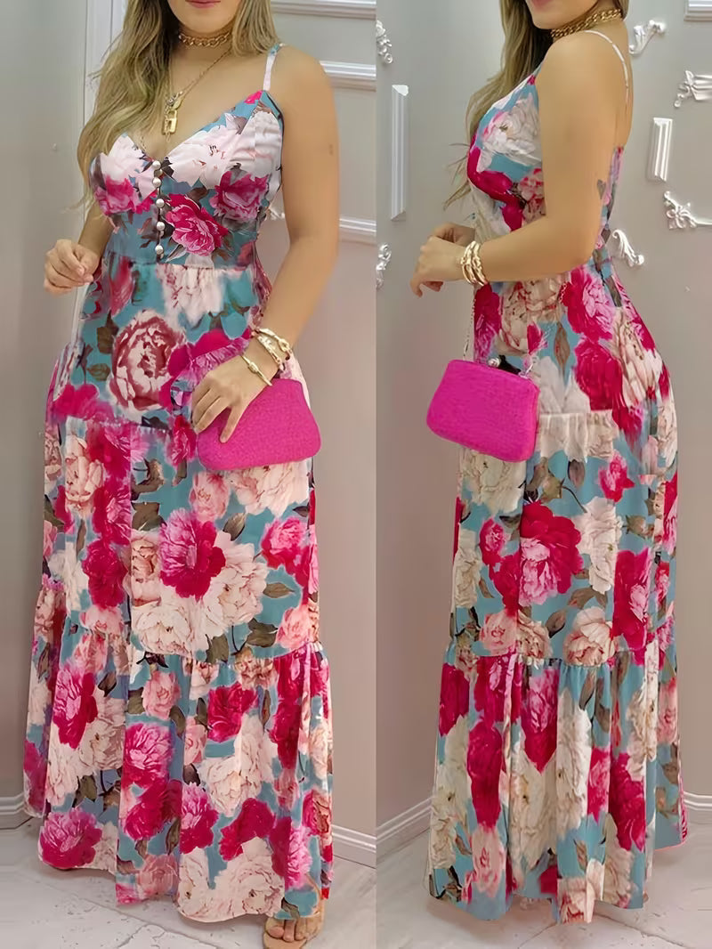 Floral Escape Midi Dress