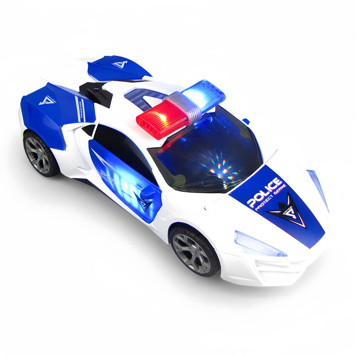 Glowing Police Toy with Lights & Music