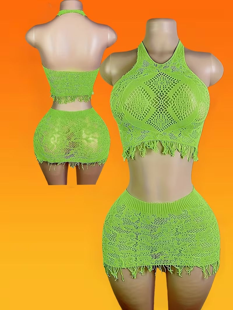 AllureNet Stretch Bodysuit Set