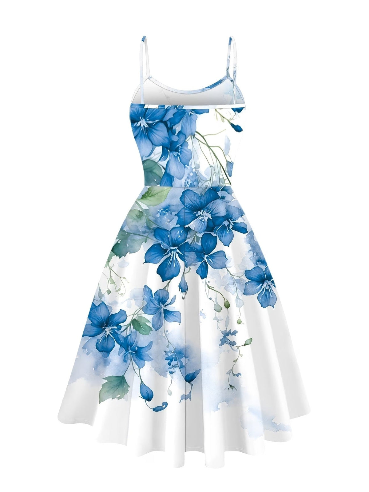 Floral Dress & Cardigan Set