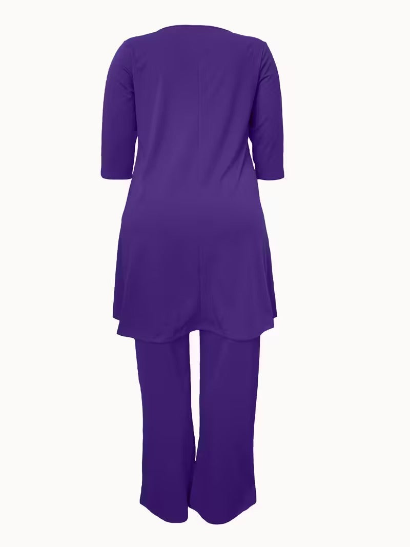 ComfyCurve Plus Size Co-Ord Set