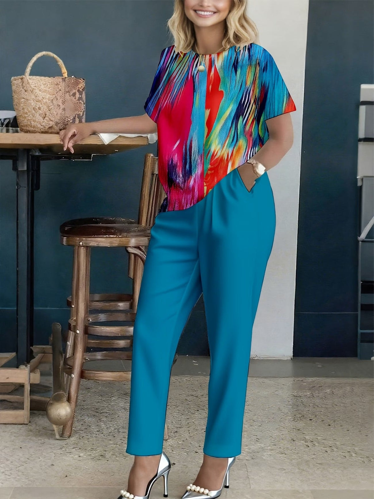 Daily Charm Floral Outfit