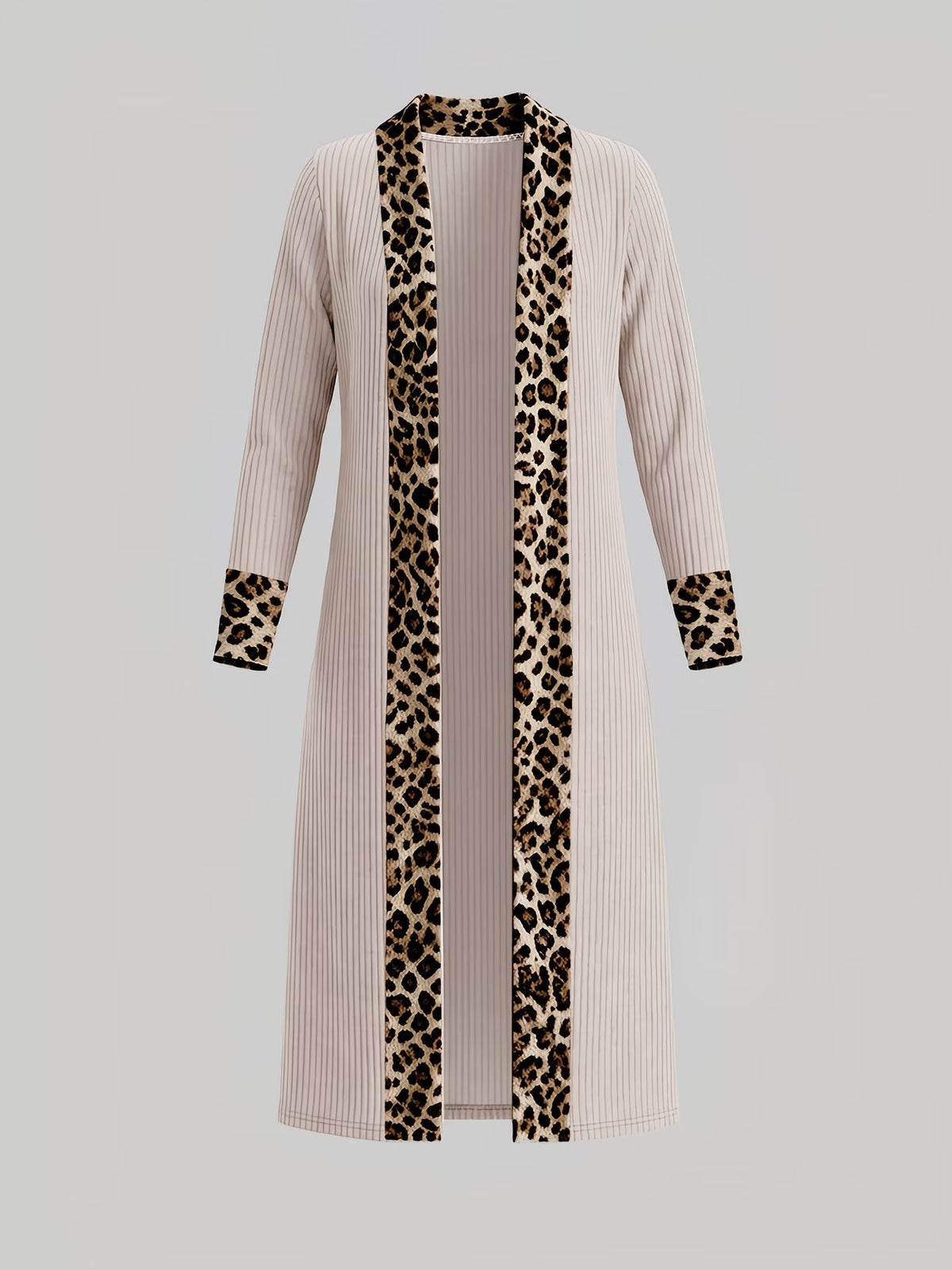 Women's Botanical Print Dress & Tie-Front Cardigan Two-Piece Set