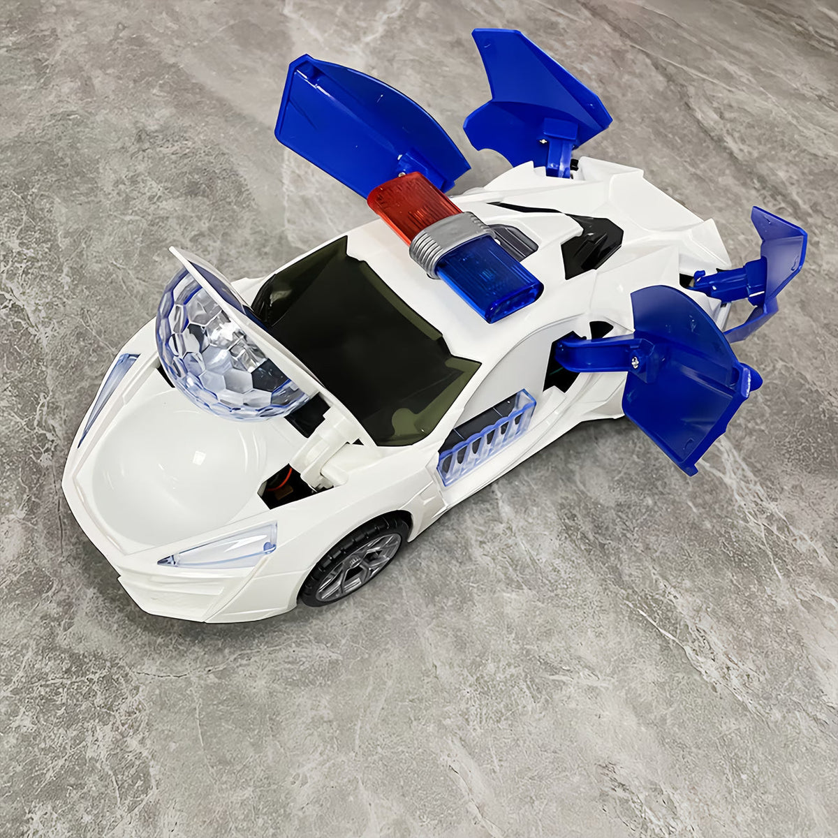 Glowing Police Toy with Lights & Music