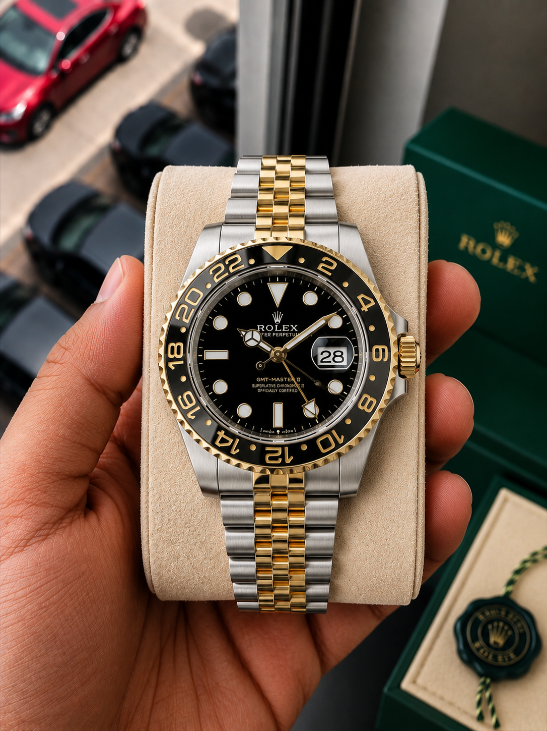 Role_x Gmt Master Gmt 2Tone Watch