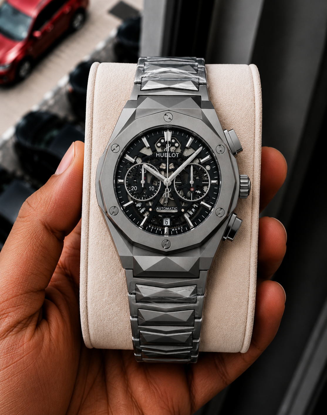 Hublo_t Classic Fusion Chronograph Watch
