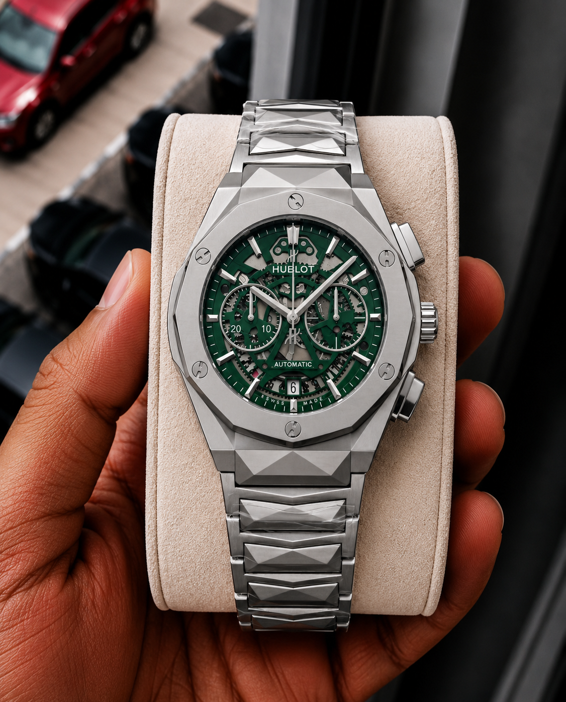 Hublo_t Classic Fusion Chronograph Watch