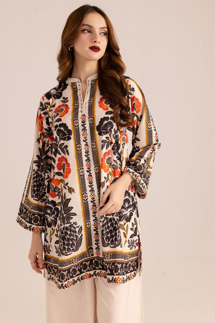 Floral Digital Print Butter Cotton Co-ord Set | Women's Kurta Set