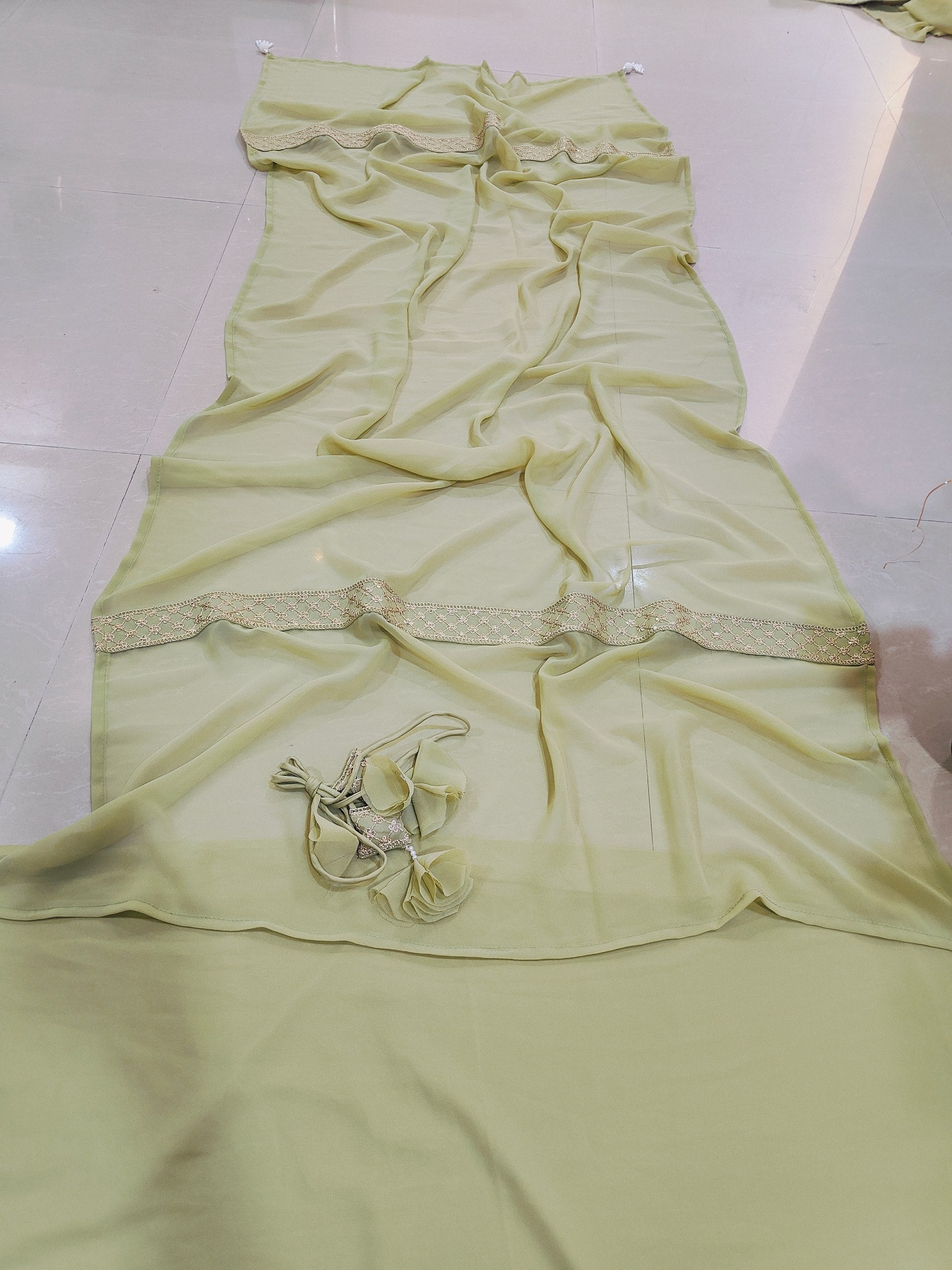 Green Flair Designer Lehenga Choli