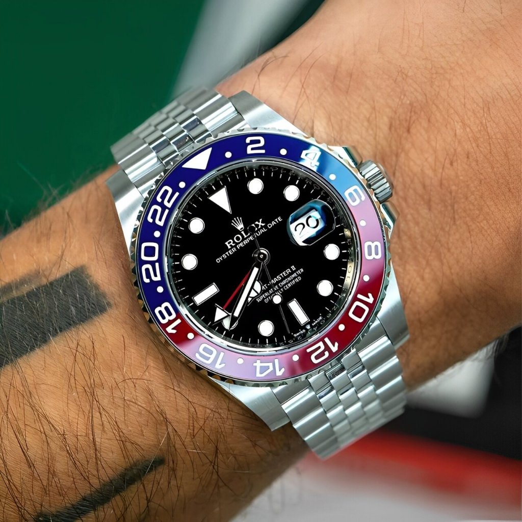 Role_x Gmt Master Red/Blue Watch