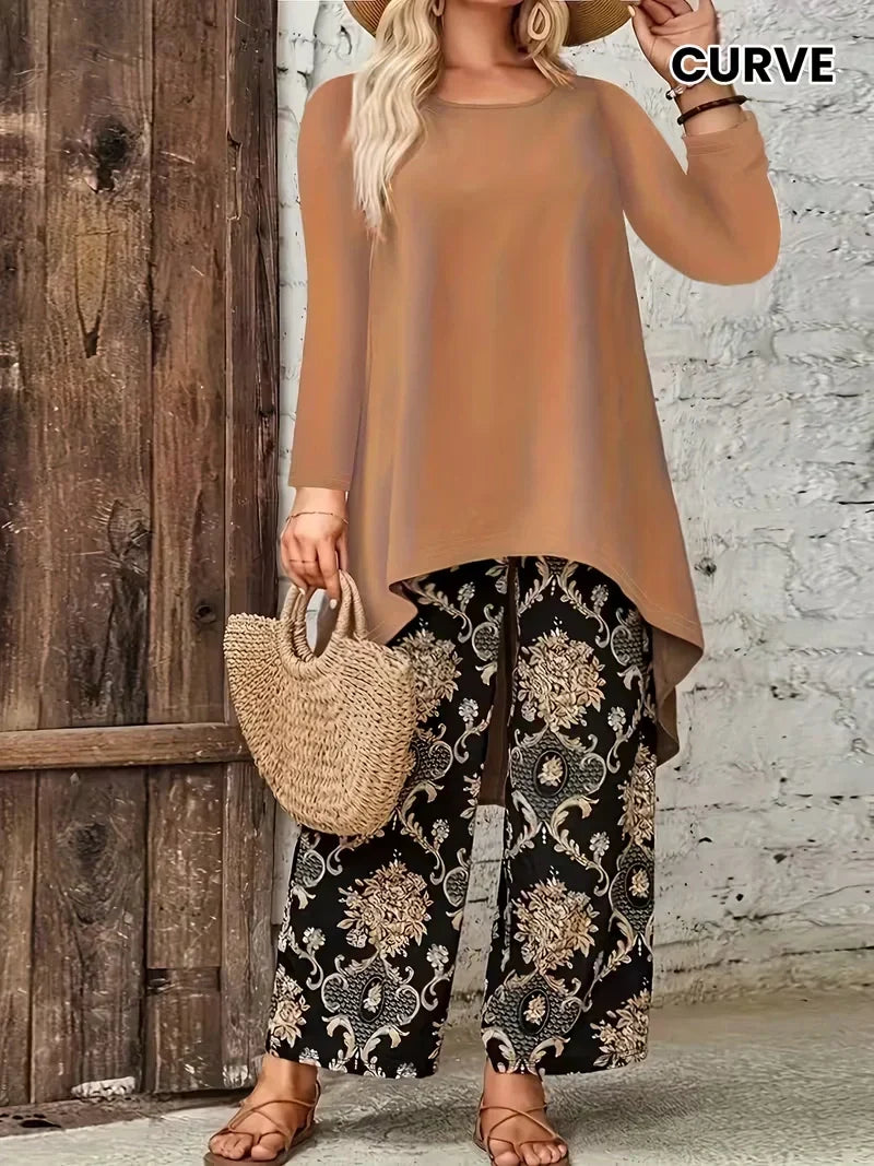Holiday Ease Co-Ord Set – Travel-Ready Comfort with Effortless Style