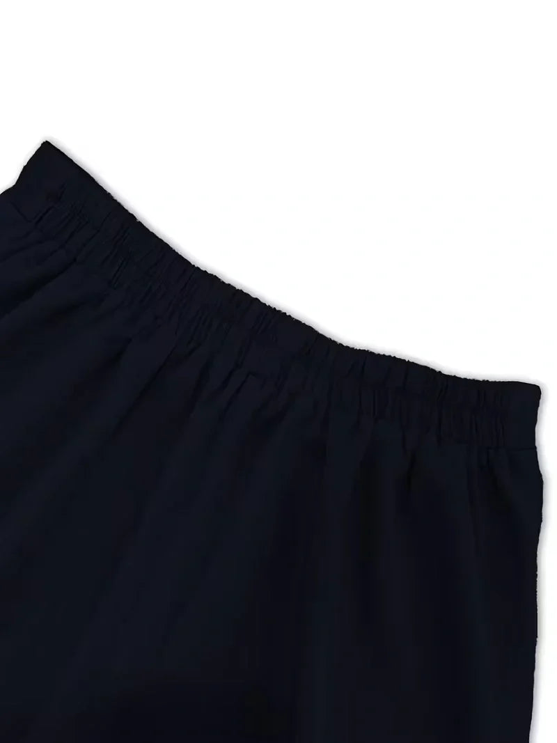 Belted Sleeveless Top and Straight Leg Pants Co-ord Set for Women