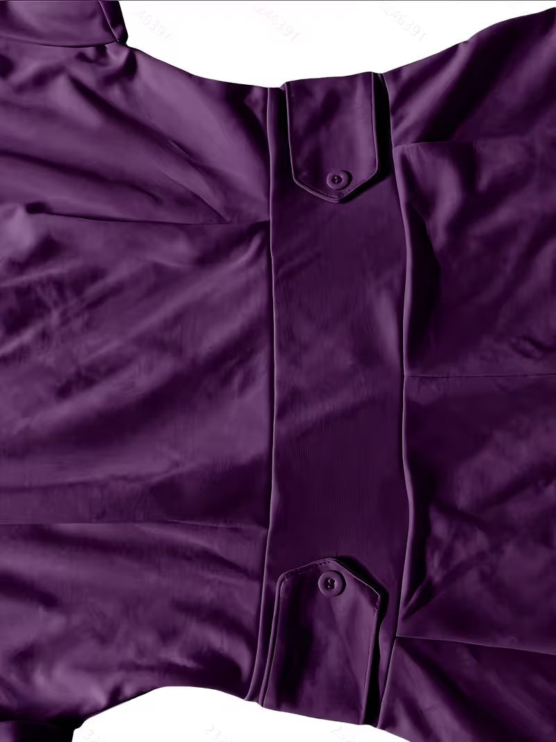 Women’s Wide Leg Jumpsuit Tailored Fit with Structured Waist for Effortless Style