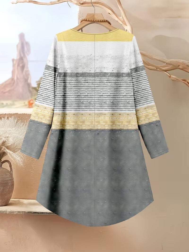 Women's Plus Size Geometric Set