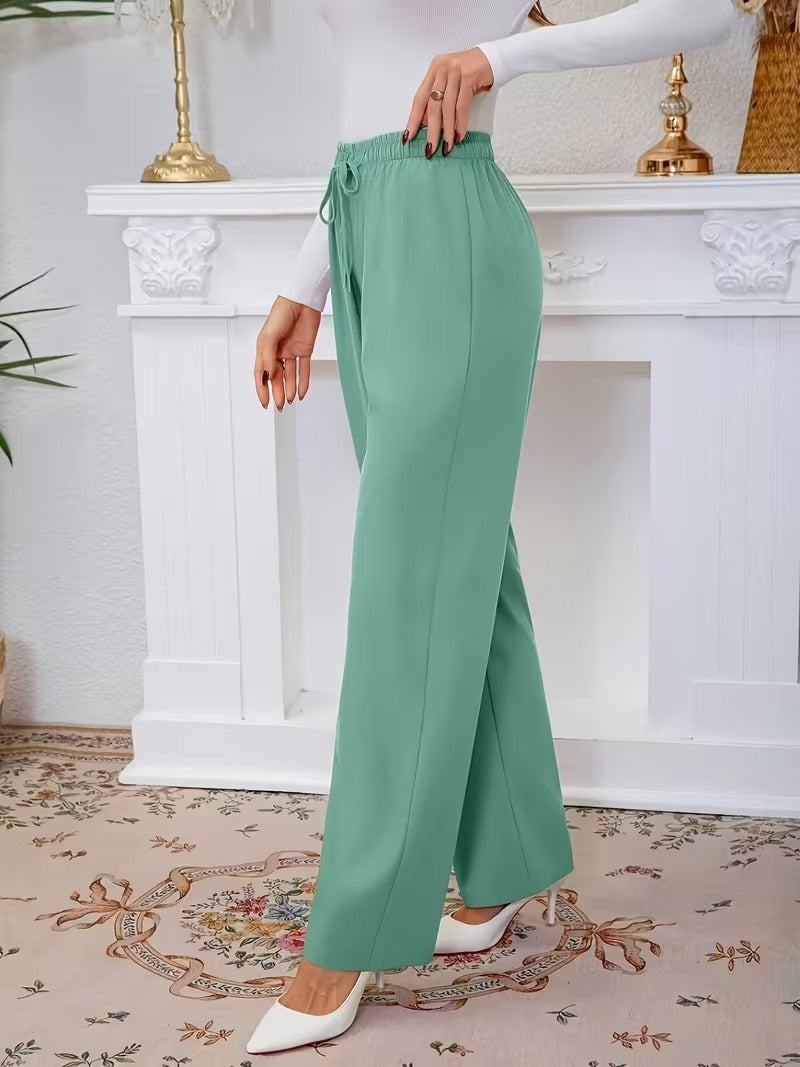 Luxury Floral Embroidered Pants Set