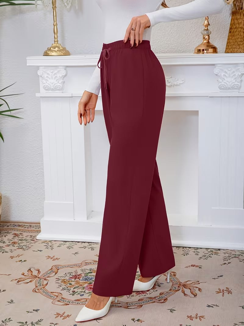 Luxury Floral Embroidered Pants Set